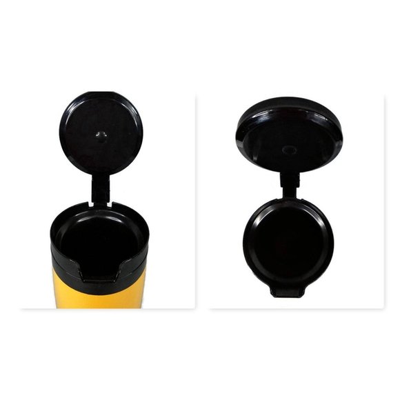 Rubbermaid Insulated Coffee Hot Tea Pitcher 3342 Mustard Black 30 Oz Vintage - Picture 9 of 11